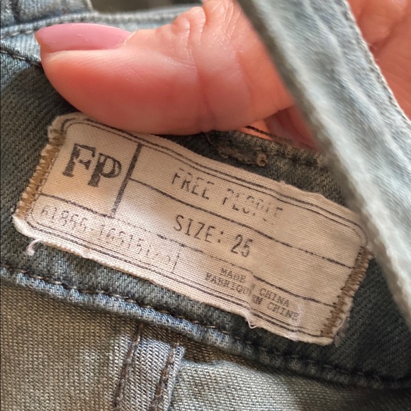 Free People Green and Gray Jumpsuit with Chic Design - Picture 7 of 7